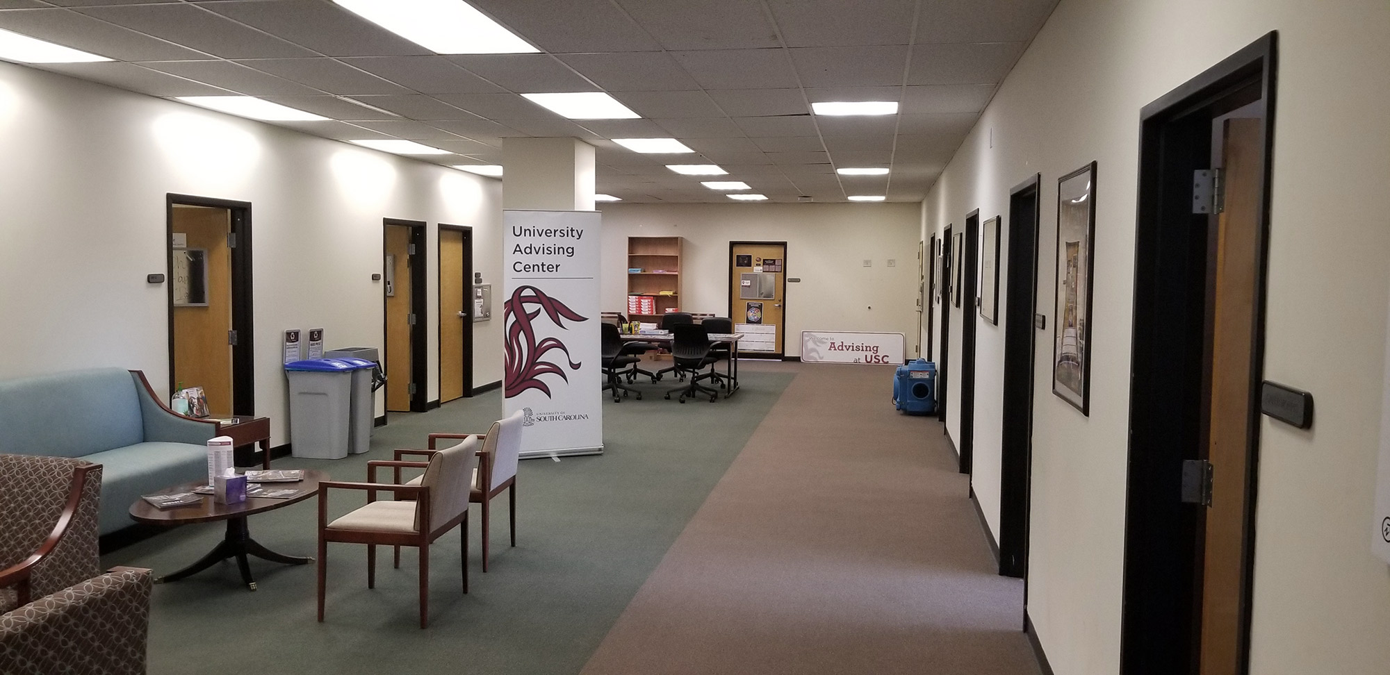Advising Center Entry Before
